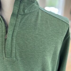 Southern Tide Green Zip Up Sweater
